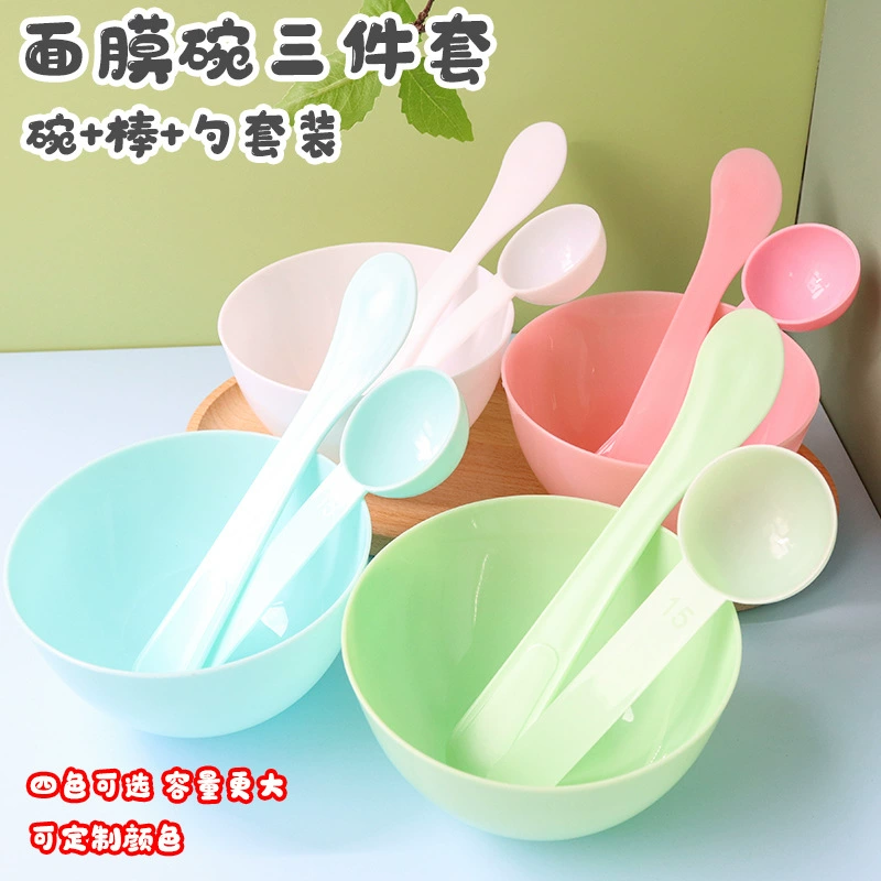 Face mask, plastic big waterproof set, 3 piece set, DIY