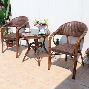 Outdoor Chairs, Hotel and B&B Leisure Rattan Chairs, Courtyard Balcony Outdoor Chairs, Outdoor Dining Chairs, Rattan Chairs, Outdoor Furniture