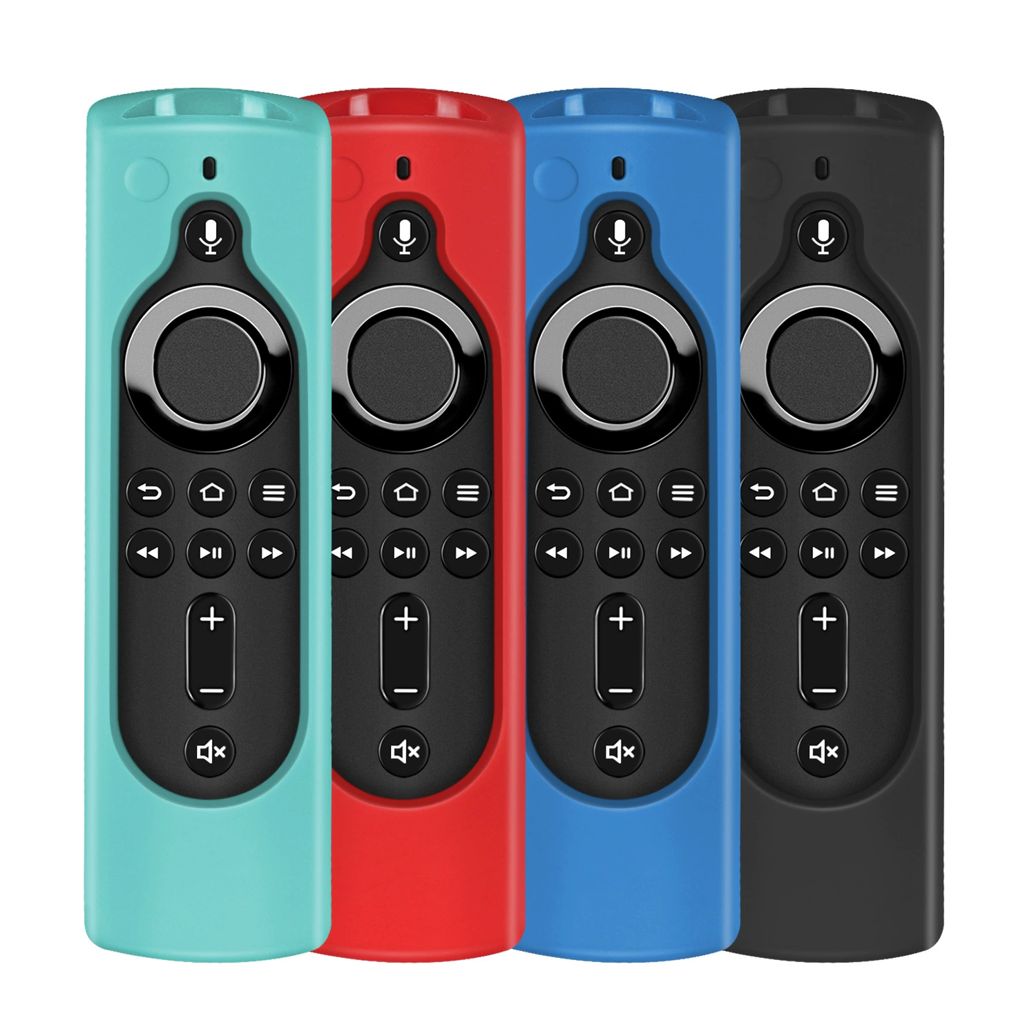 Защитный комплект, подходит для пульта Fire TV, силиконовый корпус, противоскользящий, противоударный полукавер