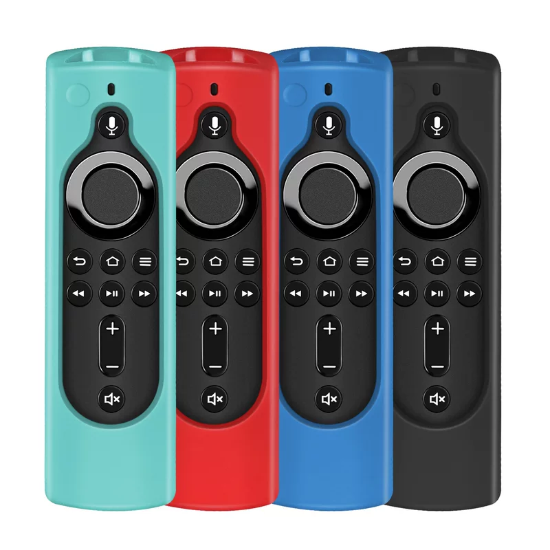 Защитный комплект, подходит для пульта Fire TV, силиконовый корпус, противоскользящий, противоударный полукавер