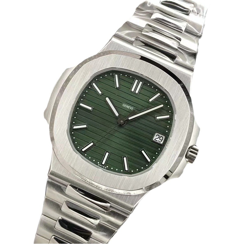 Baida Nautilus 5711 reloj mecánico submarino Explorer Grenade series luminoso impermeable correa de acero reloj mecánico