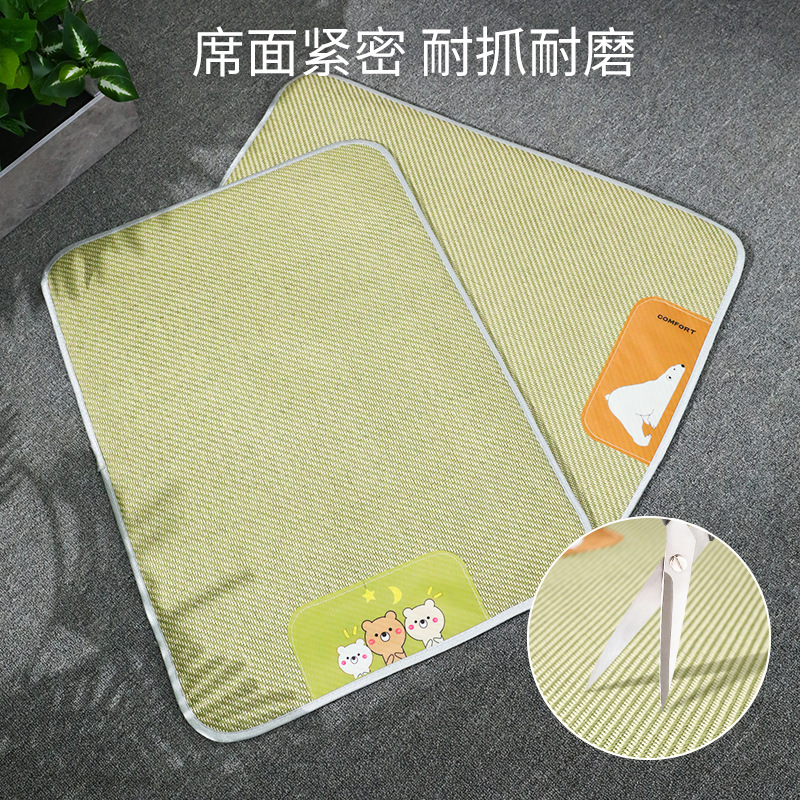 Estera del perro estera nido perro dormir mascota estera de hielo Four Seasons universal Golden Retriever estera fresca estera del perro estera de dormir de verano