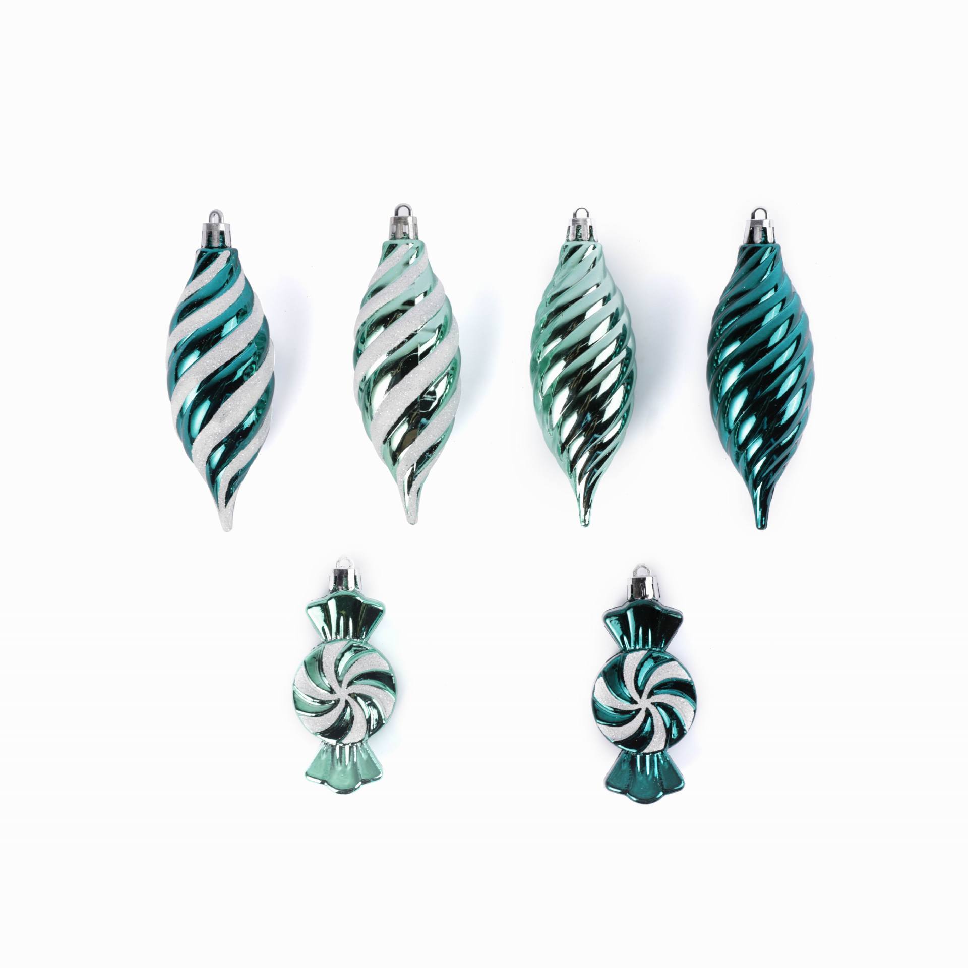 Bola de decoración navideña fiesta ceremonia decoración del árbol de navidad bola de plástico colgante hotel bola de decoración navideña