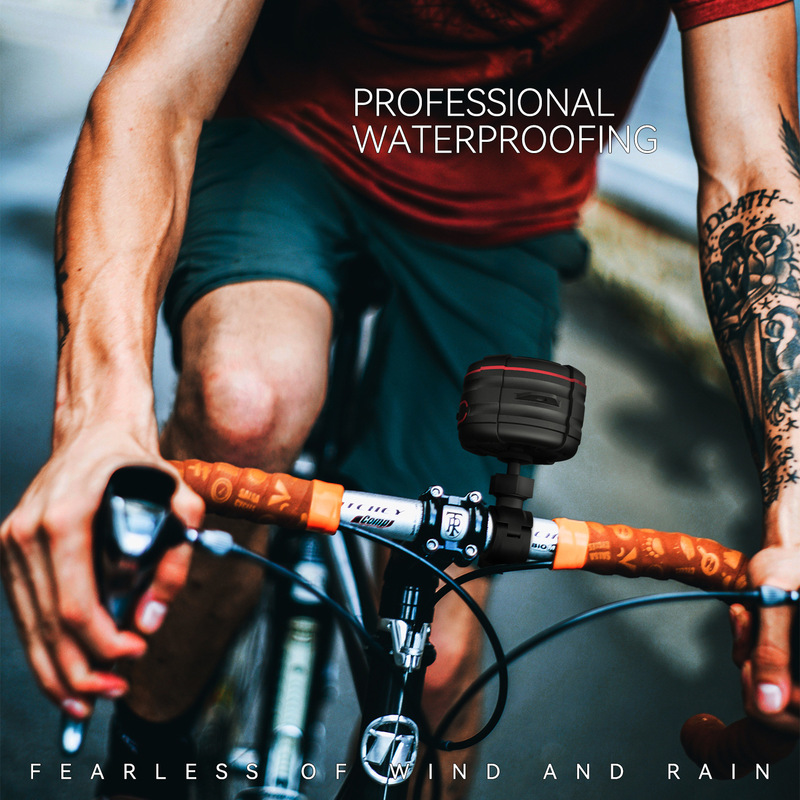 屋外防水自転車bluetoothスピーカーTWSFMラジオハンズフリー通話ledライト強力吸盤重低音サーフィン|undefined