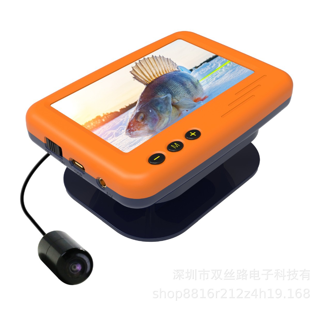Fish Finder Manufacturer Underwater Visual Fishing Camera High-Definition Infrared Camera Fishing Artifact Sea Fishing Ice Fishing Lake Fishing