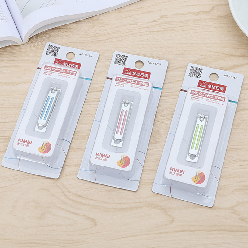 JINDA RIJI US Nail Clipper Nail Clipper Household suit Small Large Size Nail Clipper Women's Cute Flat Mouth Single Pack