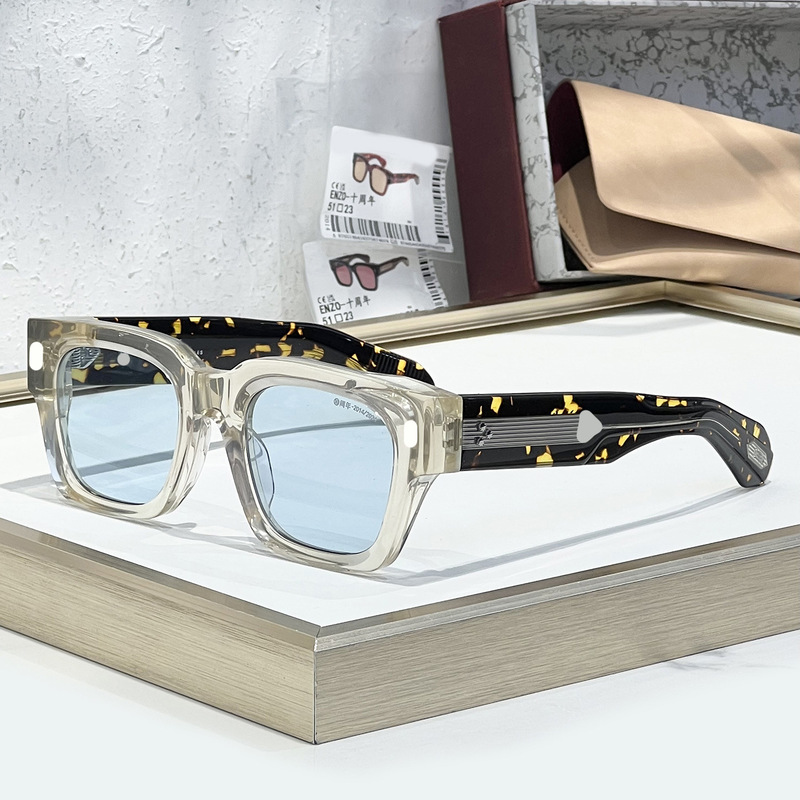 2026 New Enzo 10-Week Cross-Border Japanese-Style Handmade Sunglasses Jm Acetate Fashion Sunglasses for Vacation