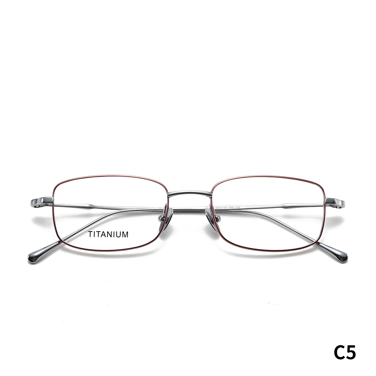 STUDIOMUKU gafas de madera cool diseño único marco retro marco de gafas de negocios cómodo marco de gafas cuadradas