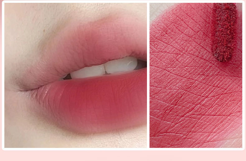 kakashow Sweetheart Bear Lip Gloss Velvet matte Glaze Mud moisturizing and non-stick cup 6-color lipstick Whitening undefined