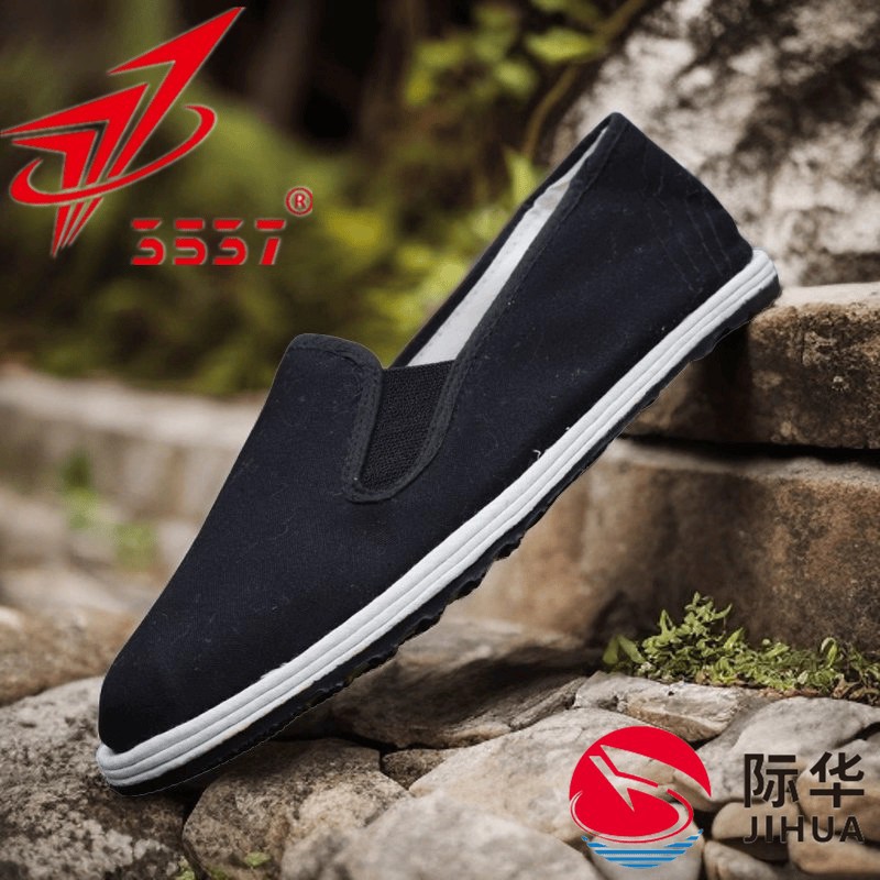 3537 Cloth Shoes Men's 78-Style Elastic Flats Work Safety Shoes Summer Breathable Shoes Wear-Resistant Work Rubber Thousand-Layer Soles