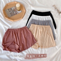 Safety pants for women in summer, thin, anti-exposure, wearable, high-waisted, loose, casual, home leggings, women's safety shorts