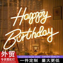 �羳���Q����LED�޺���������Happy Birthday�l����ĸ��5V USB