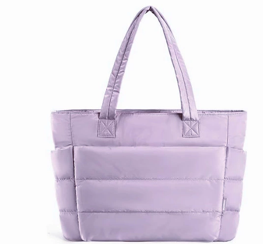 Travel Gym Tote Bag, Nylon-Cotton Work Linen Bag, 35×16×47 cm, Padded Volume