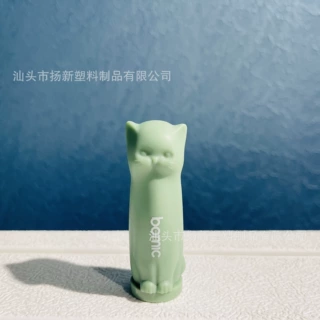 法国TIKTOK小红书爆款猫咪口红管唇膏润唇膏出口级源头厂家ABS