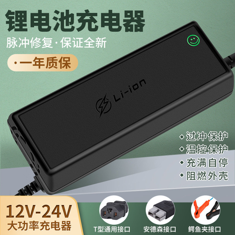 12V24V RV electric forklift lithium battery charger 12.6V20A29.4V30A energy storage power charger 12V24V RV electric forklift lithium battery charger 12.6V20A29.4V30A energy storage power charger