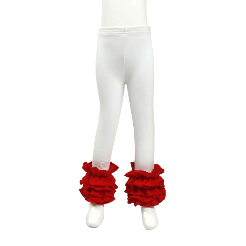 Elegant Cute Solid Color Flower Cotton Pants & Leggings display picture 11