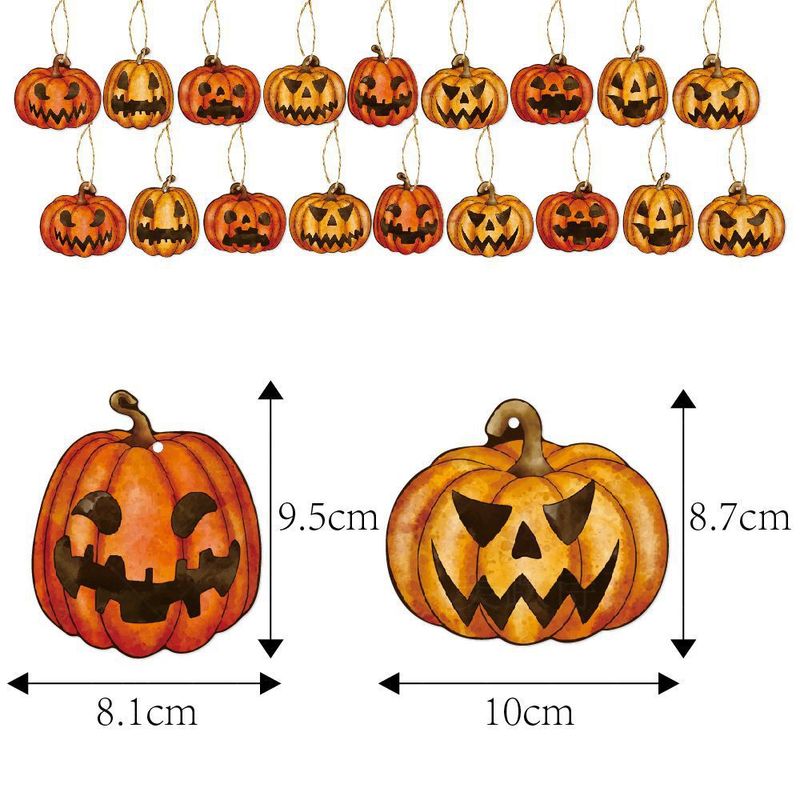 国境を越えて爆発したアマゾンハロウィーン装飾パンプキンストラップハロウィーンパーティーの雰囲気配置カボチャ吊り下げ|undefined