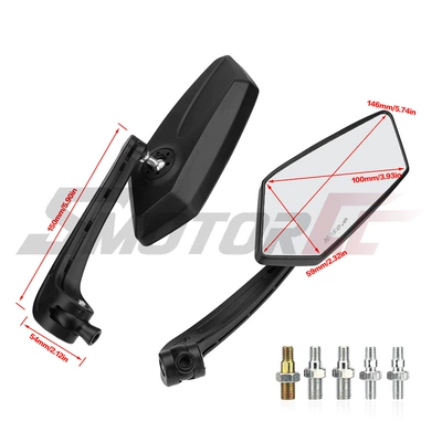 Motorcycle rearview mirror Rear Mirror Reflector Fuxi Old