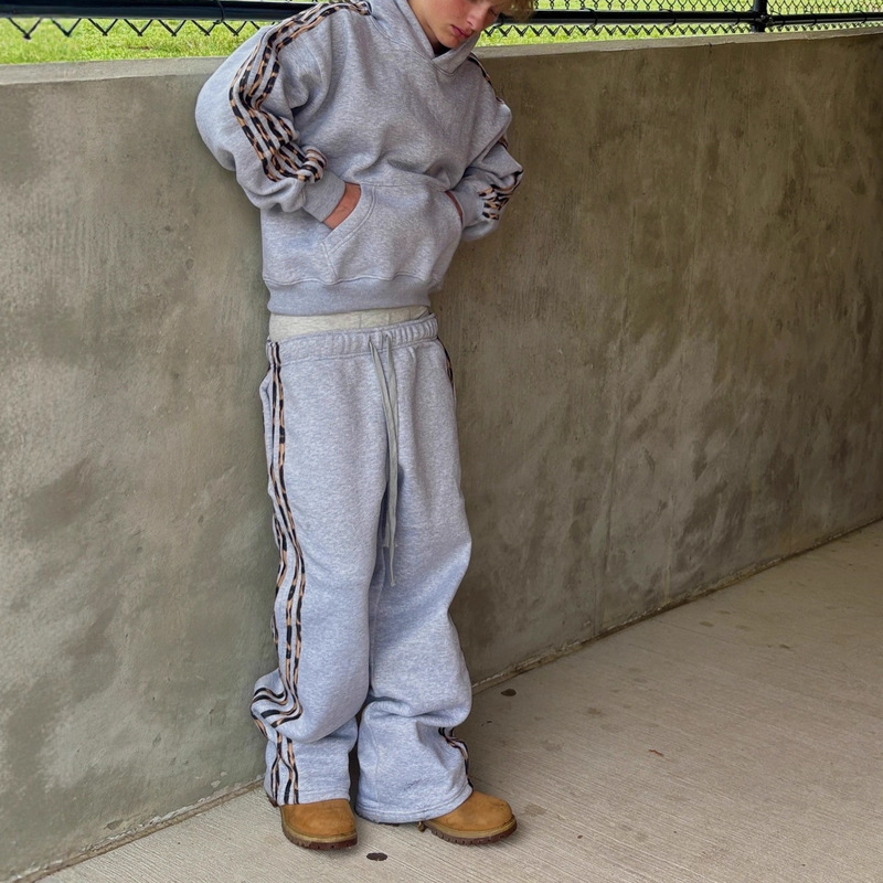 European and American New Fashion Versatile Y2K Hip-Hop High Street Trendy Dance Sports Casual Unisex Loose Long Pants