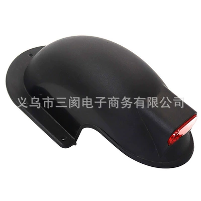 Rear fender plastic mudguard Electric vehicle fender - no-specifications-10inch-electric-scooter-rear-fender-with-lights-non-shock-absorbing-model