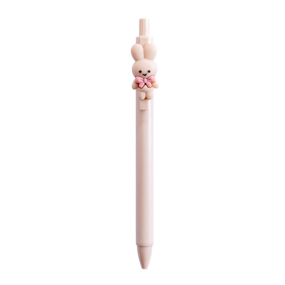 Rabbit Girl Press Gel Pen High Color Value ins Girl Heart Press Pen Student Test Bullet Black Water Pen