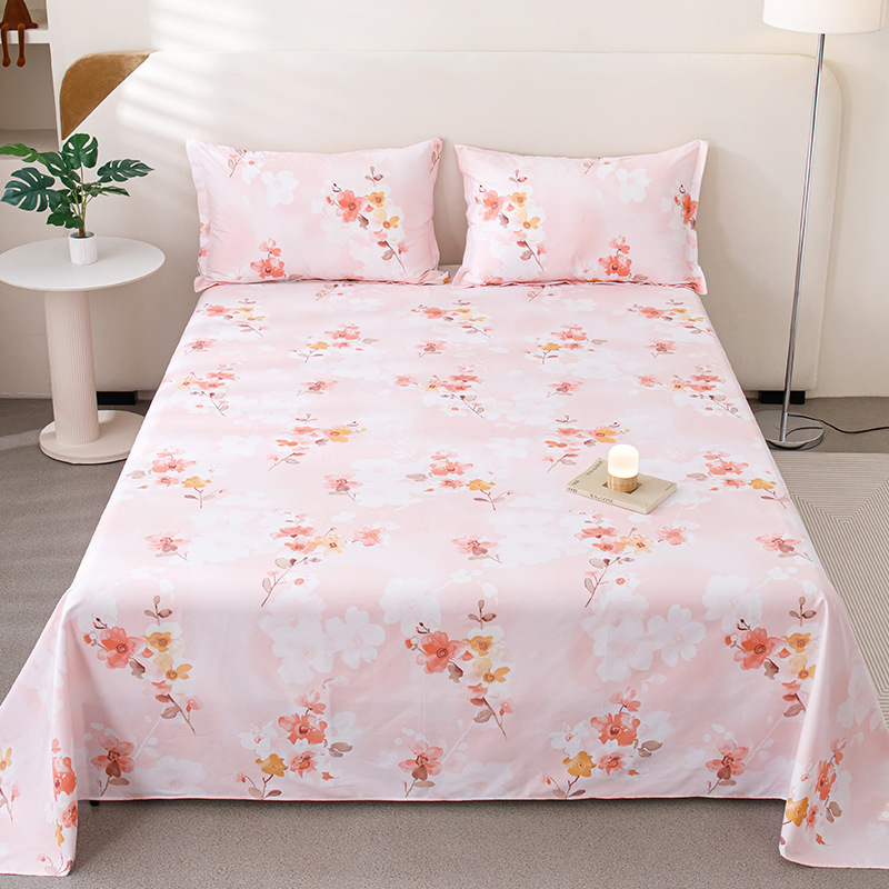 100% algodón sábanas dormitorio de estudiantes cubierta de cama individual niños de verano una sola pieza engrosada edredón al por mayor image 35