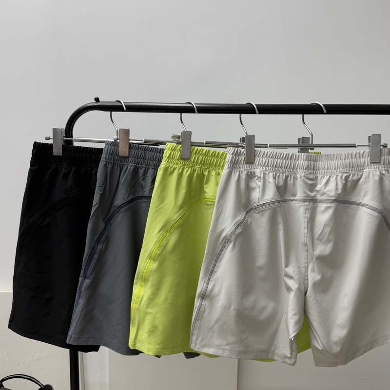 Cross-Border Lu26 New Summer Style Men's Sports Fitness Running 7" Lightweight Quick-Drying Shorts Without Lining Mh7258 Cross-Border Lu26 New Summer Style Men's Sports Fitness Running 7" Lightweight Quick-Drying Shorts Without Lining Mh7258