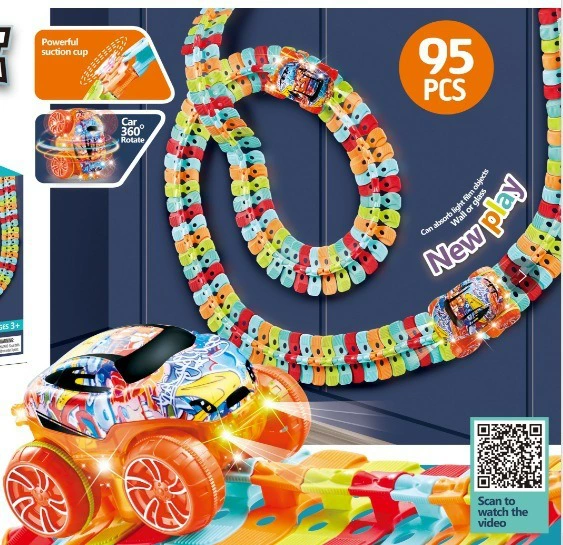 Luminous track 95pcs [exclusively for cross-border supply]