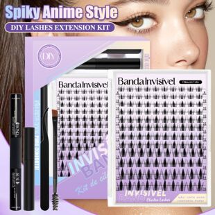 �ؠ�ٽ�ë�zˮ�������b��Ȼ���ë��DIY Cluster Lashes�羳���l