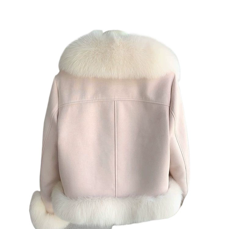 Lightweight winter down jacket, city style