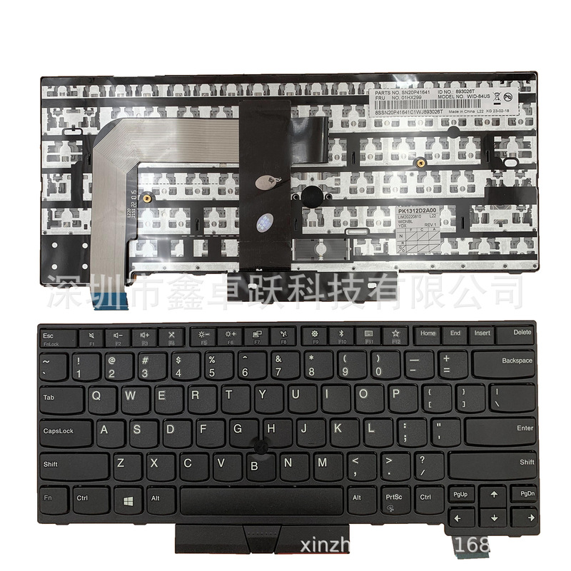 Us/sp/ruはレノボthinkpad t470 t480 a4 75 a485ノートパソコンのキーボードを适用します|undefined