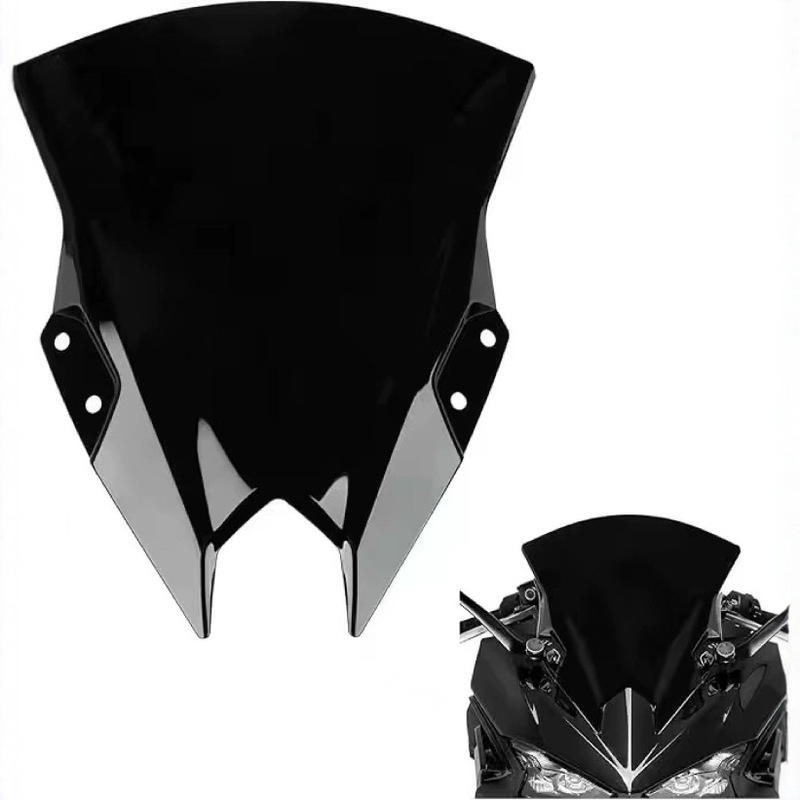 Kawasaki NINJA500 2024 オリジナルフロントガラスフロントガラスディフレクターアクセサリーに適しています。|undefined