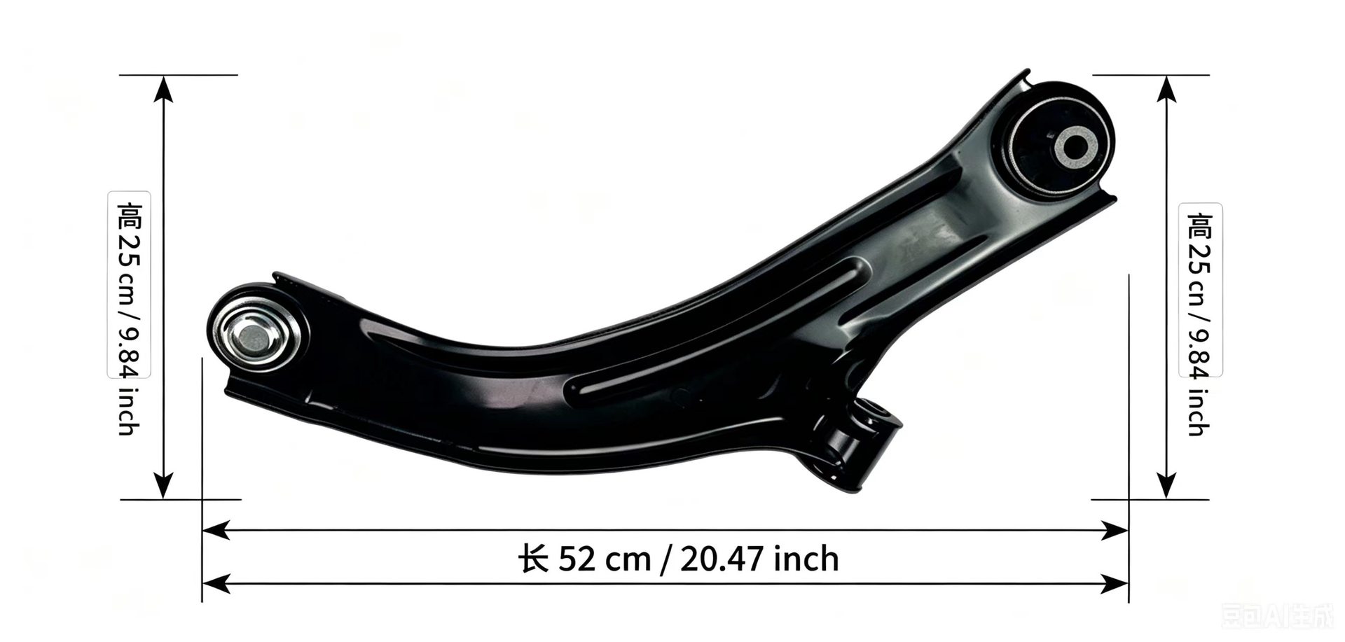 Suitable for Nissan Tiida Suspension Control Arm Lower Swing Arm 54501-Ed50A 54500-Ed50A