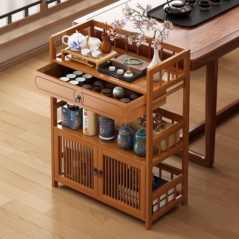 Household Side Table Corner Table Side Cabinet Small Cabinet Living Room Sofa Small Coffee Table Tea Room Tea Storage Storage Rack