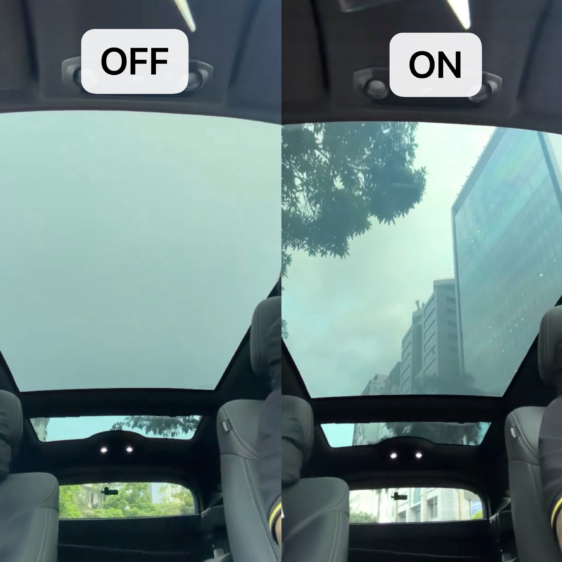 Automotive Dry-Adhesive Electrochromic Switchable Smart Pdlc Window Tint Film Intelligent Electro-Controlled Film