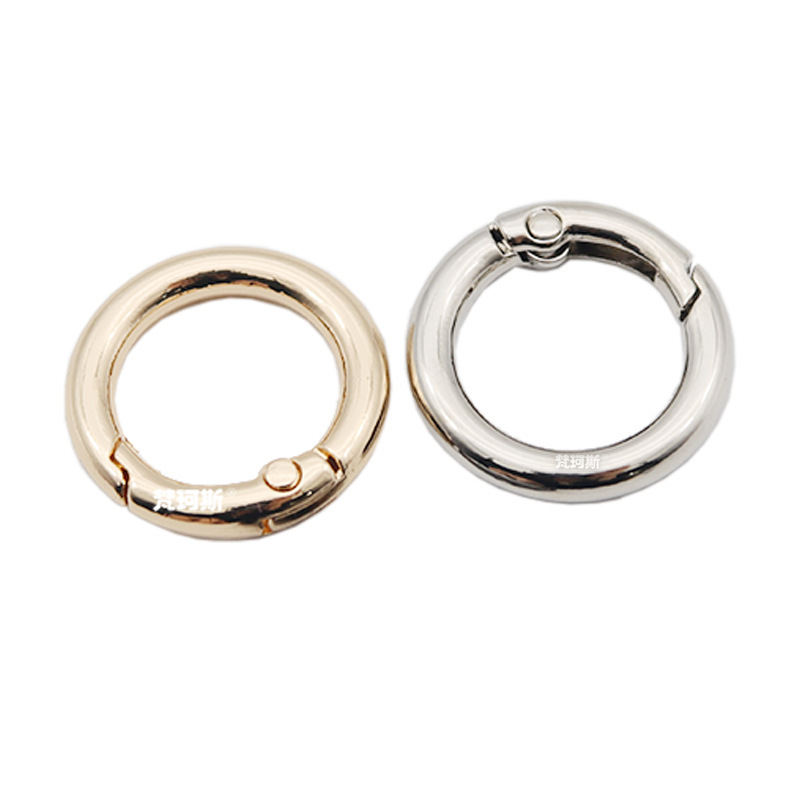 合金のスプリングバックルのアクセサリーの合金のスプリングリングのリングのバックルの開放リングの活動リングのバッグのバックル|undefined