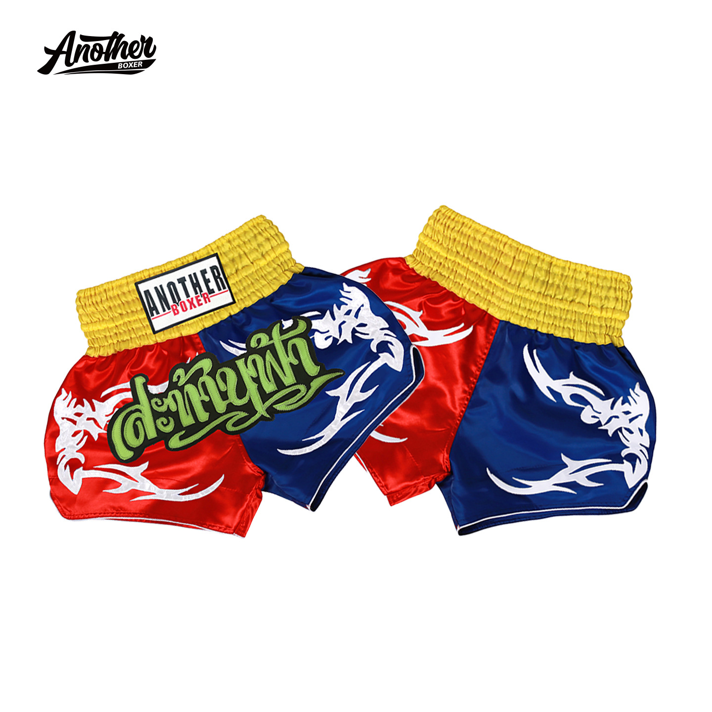 Wholesale boxing shorts, combat shorts, Muay Thai shorts, boxing and kickboxing training shorts, unisex patchwork design