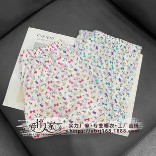 (Cross-border trading), demi-season trousers for leisure, Aliexpress, floral print