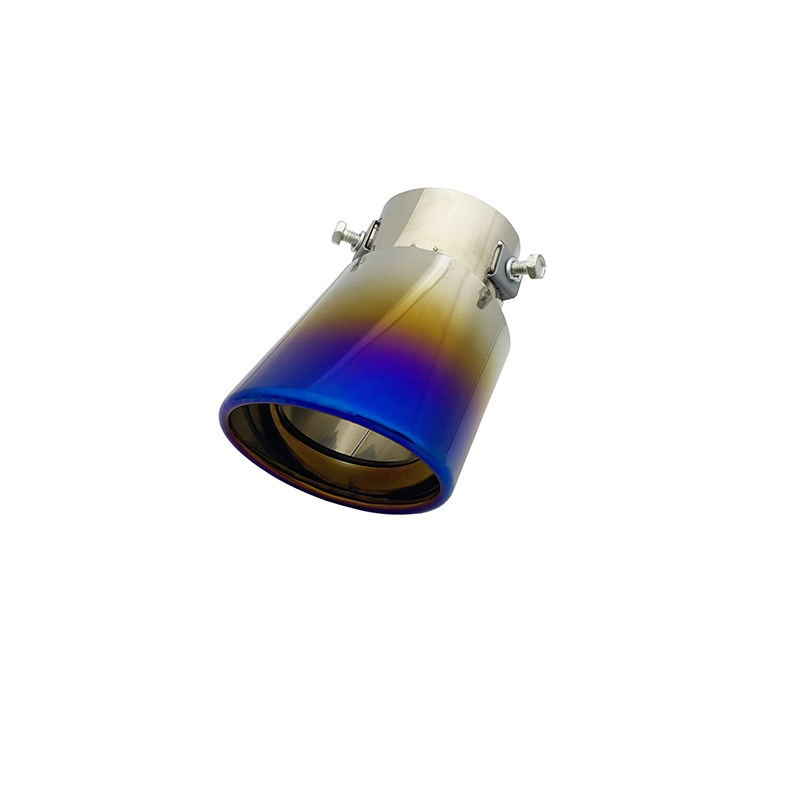 Fábrica directa de automóviles generales tubo de cola de garganta de cola silenciador de escape de automóviles artículos de modificación de tubo de escape