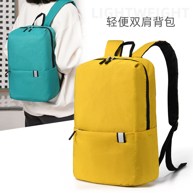 In-Stock Xiaomi Same Style Backpack Xiaomi Backpack Unisex Sports Bag Casual Backpack Ins Style Backpack
