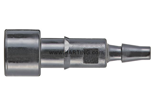 09140006257原装德国 HARTING 气动插针 母头 3.0mm 带止阀