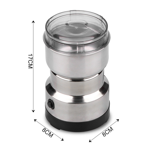 RAF European and American electric bean grinder dry grinder household lightweight grinding cup portable coffee bean powder machine