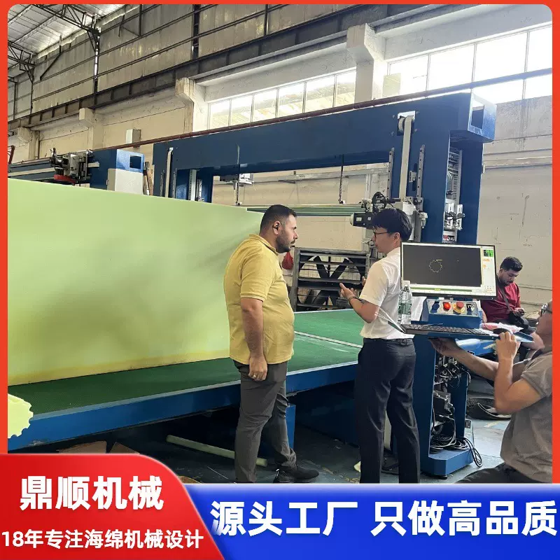 cnc海绵异形切割机 横刀竖刀双刀异形切割机 全自动数控切割机