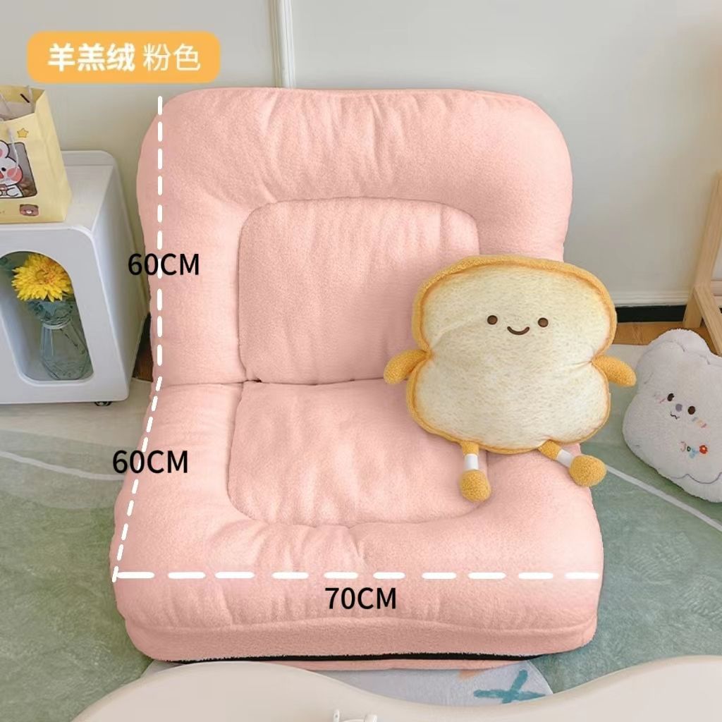Cama de sofá rojo adorable perro plegable sofá cama perezoso dormitorio doble gran balcón cama tatami