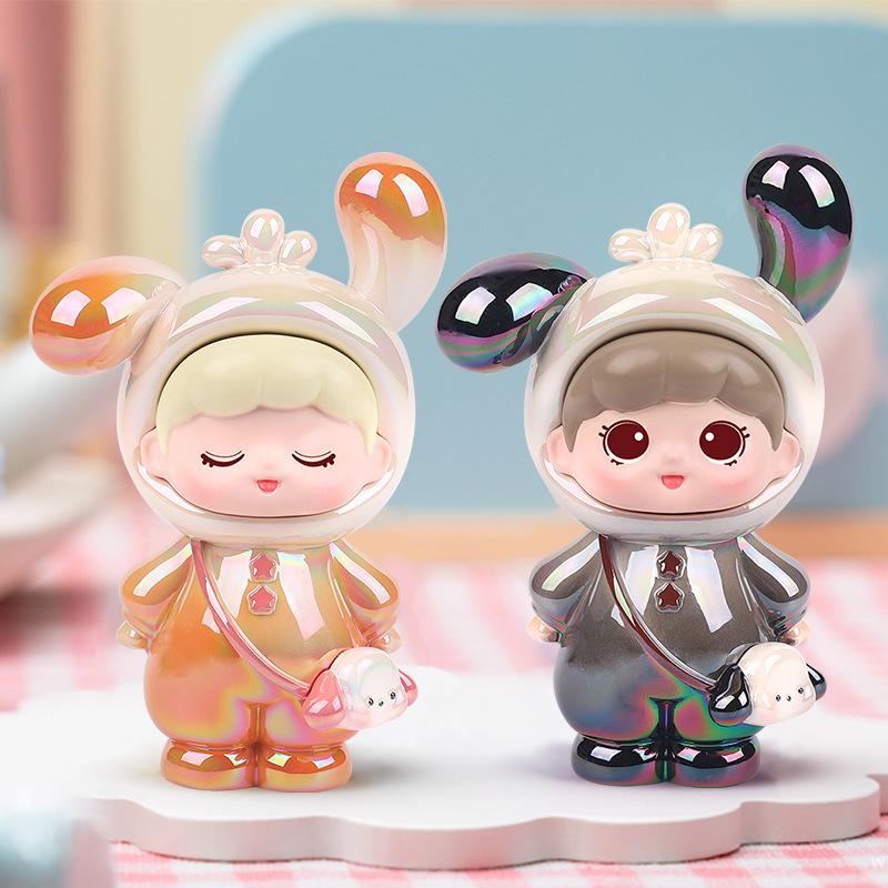 귀여운 창의적 트렌디 귀여운 작은 파티 블라인드 박스 장식품 인터넷 유명인 귀여운 데스크탑 자동차 장식 선물 도매