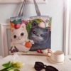 Fashionable shopping bag, cloth bag, demi-season one-shoulder bag