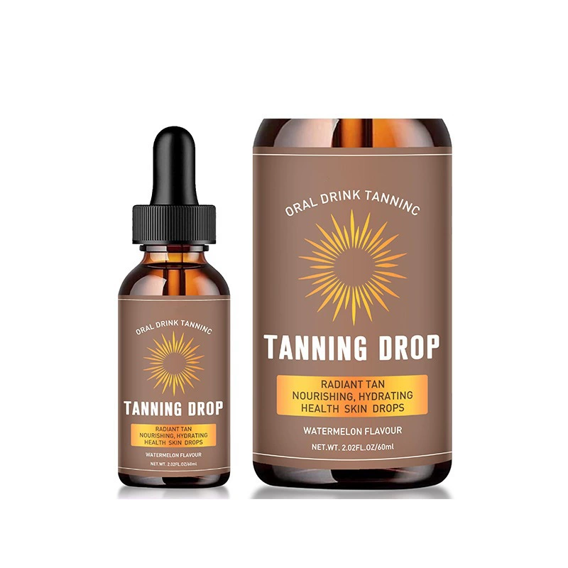 Питьевые капли для автозагара без солнца, увлажняющие, в наличии