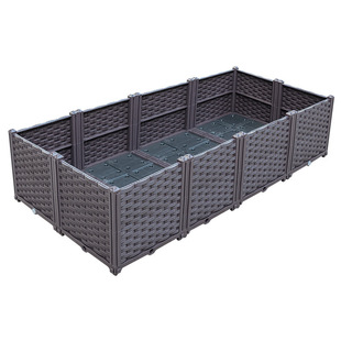 Roof Vegetable Planting Box Balcony Roof Vegetable Garden Vegetable Planting Box Outdoor Terrace Garden Flower Pot Flower Box