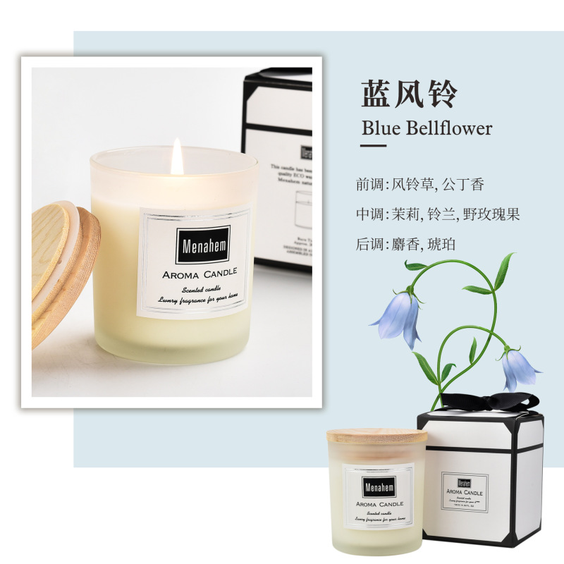 木蓋付きマットキャンドルカップ、アロマキャンドル、植物精油、大豆ワックス、室内無煙、ギフト用フレグランス|undefined