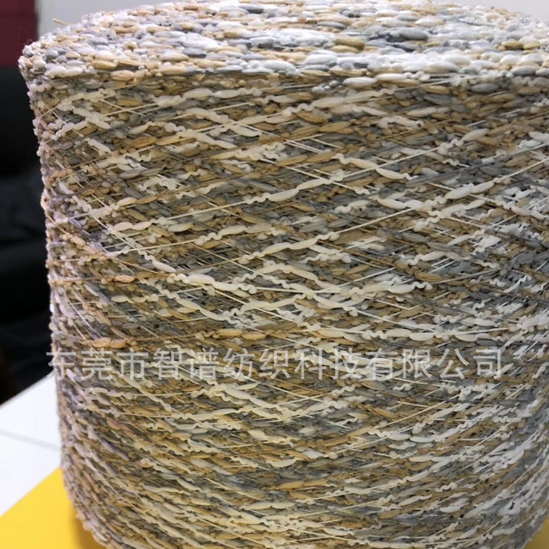 段染灯笼纱 大灯笼纱 各类花式纱白坯供应 来样定纺 厂家直销